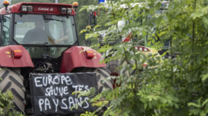 Farmers protest
